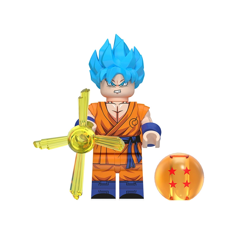Bargain Brix Power Warrior 5 Anime Power Warrior Figurines