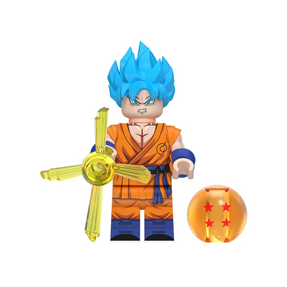 Bargain Brix Power Warrior 5 Anime Power Warrior Figurines