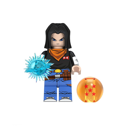 Bargain Brix Power Warrior 6 Anime Power Warrior Figurines