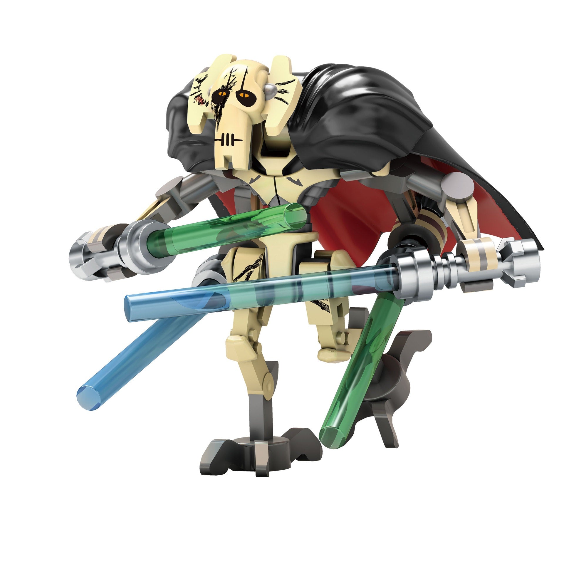 Bargain Brix Quad-Arm Battle Tyrant 1 Galactic Saga Mech Vanguard Army Figurines Set