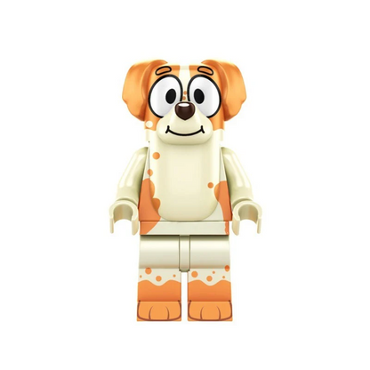 Bargain Brix School Friend Pup Happy Tails Heeler Family Figurine Set