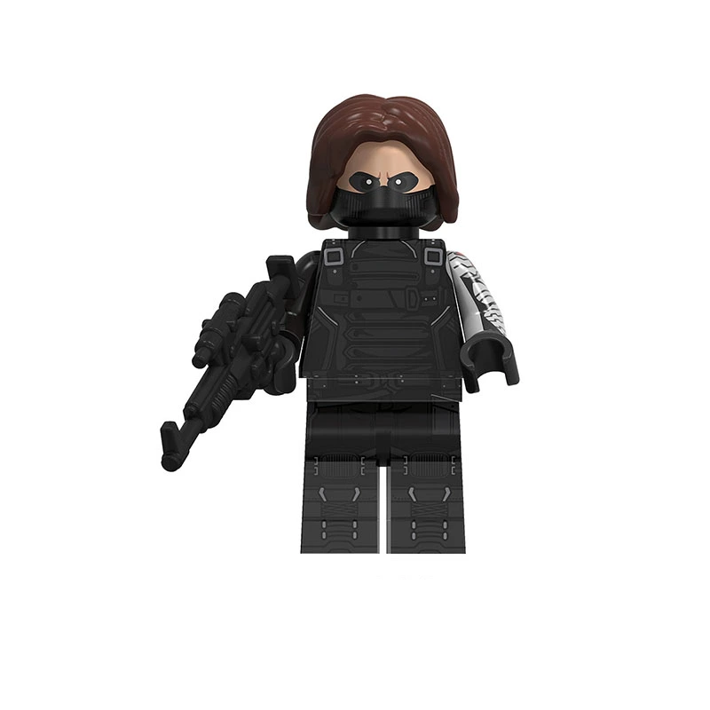 Bargain Brix Shadow Ops Assassin Airborne Recon Guardian And Winter Ops Shadow Agent Figurines