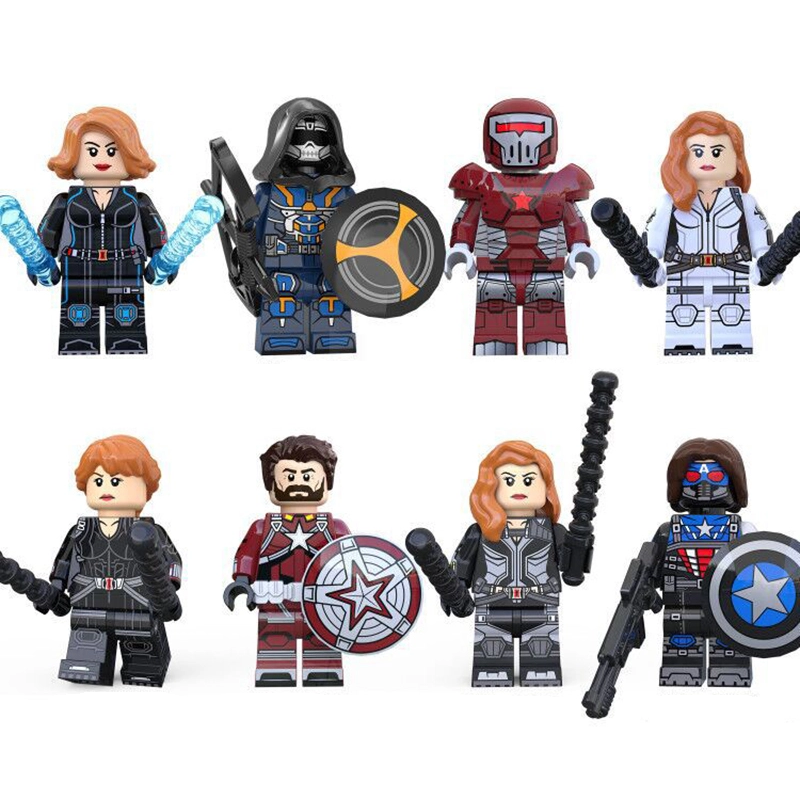 Bargain Brix Shadow Spy Assassin Figurines