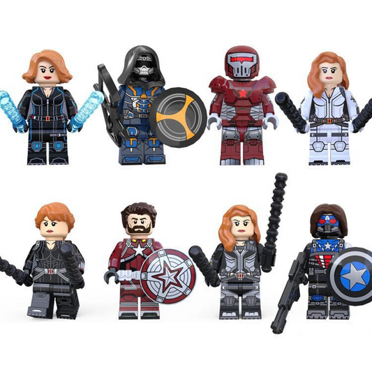 Bargain Brix Shadow Spy Assassin Figurines