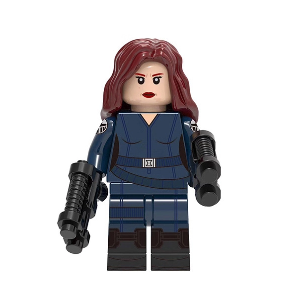 Bargain Brix Shadow Spy Operative 2 Shadow Spy Assassin Figurines