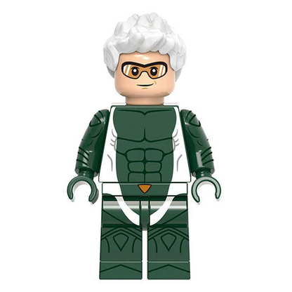 Bargain Brix Silver-Haired Speedster Mystic Power Duo Figurines