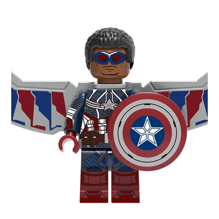 Bargain Brix Sky Wing Hero Shadow Spy Assassin Figurines