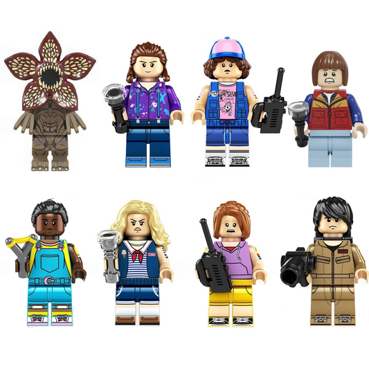 Bargain Brix Small-Town Other Side Figurine Set