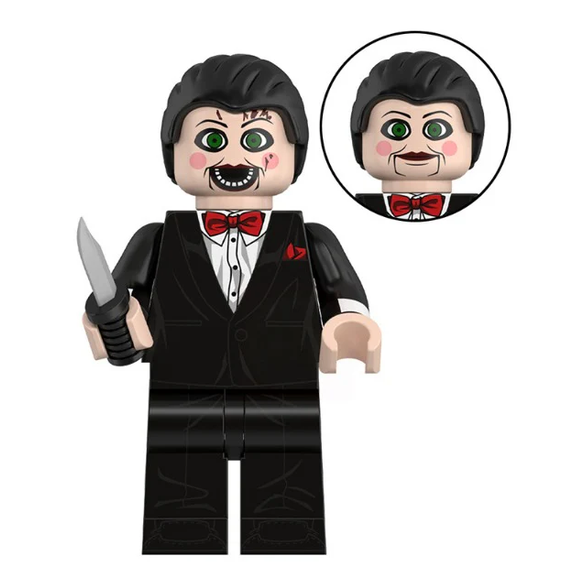 Bargain Brix Spooky Figurine 8 Spooky Creations Halloween Scary Movie Brick Figurines Set