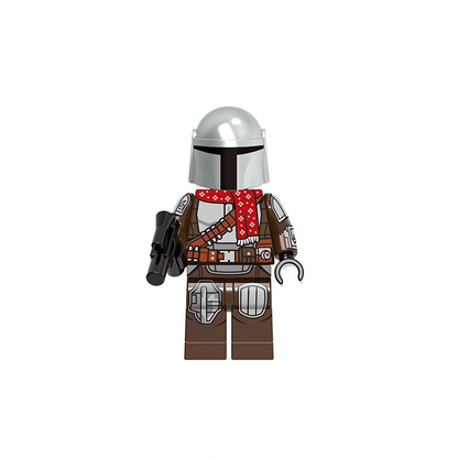 Bargain Brix Starbound Armor Hunter Custom Printed Christmas Various Figurines Set (Superheroes and Galactic Saga)