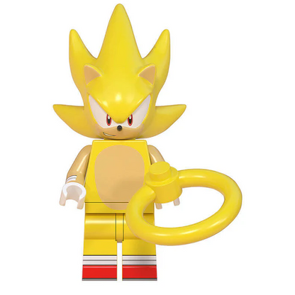 Bargain Brix Super Speed Hero Blue Speed Runner Figurine Set