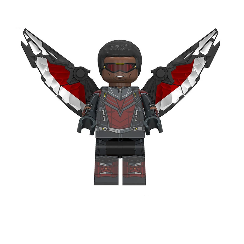 Bargain Brix Tactical Flight Warrior Airborne Recon Guardian And Winter Ops Shadow Agent Figurines