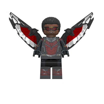 Bargain Brix Tactical Flight Warrior Airborne Recon Guardian And Winter Ops Shadow Agent Figurines