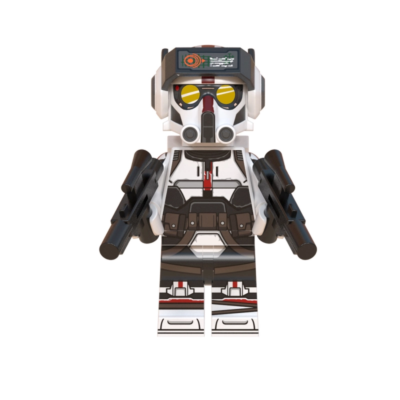 Bargain Brix Tech Galactic Saga Elite Space Task Force and Rogue Vanguard Unit Figurine Set