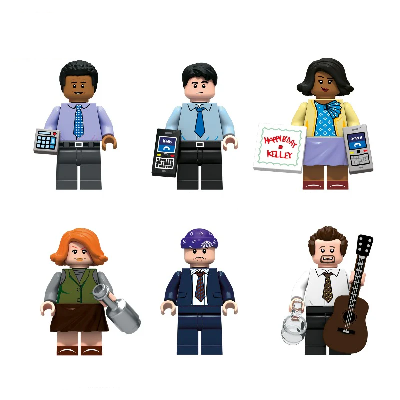 Bargain Brix The Office Figurine Set