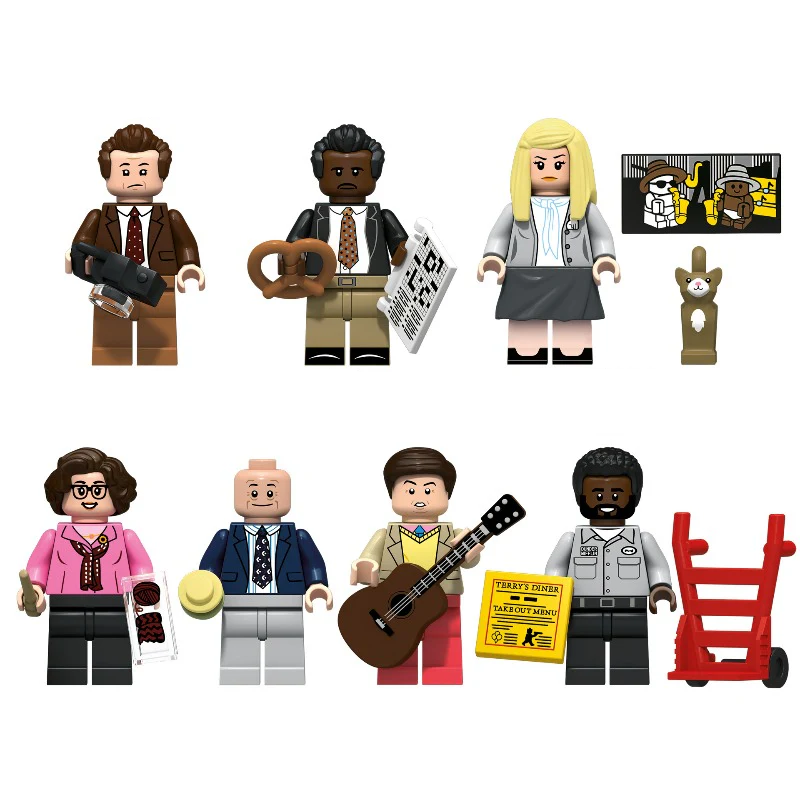 Bargain Brix The Office Figurine Set