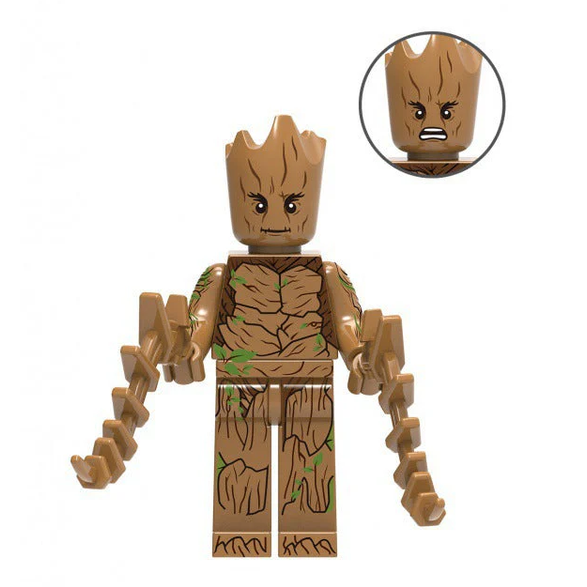 Bargain Brix Tree Guardian Warrior Legendary Hero Alliance Figurines
