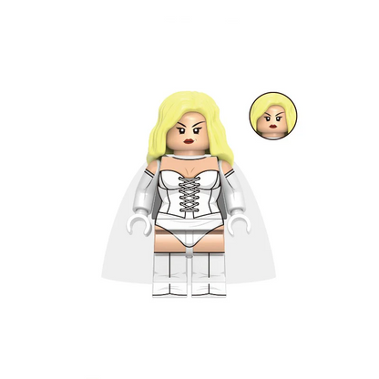 Bargain Brix White Queen Classic Elite Ability Guardian Figurines