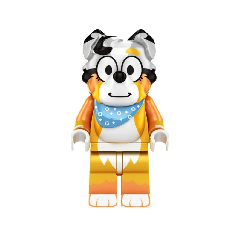 Bargain Brix Wise Teacher Dog Happy Tails Heeler Family Figurine Set
