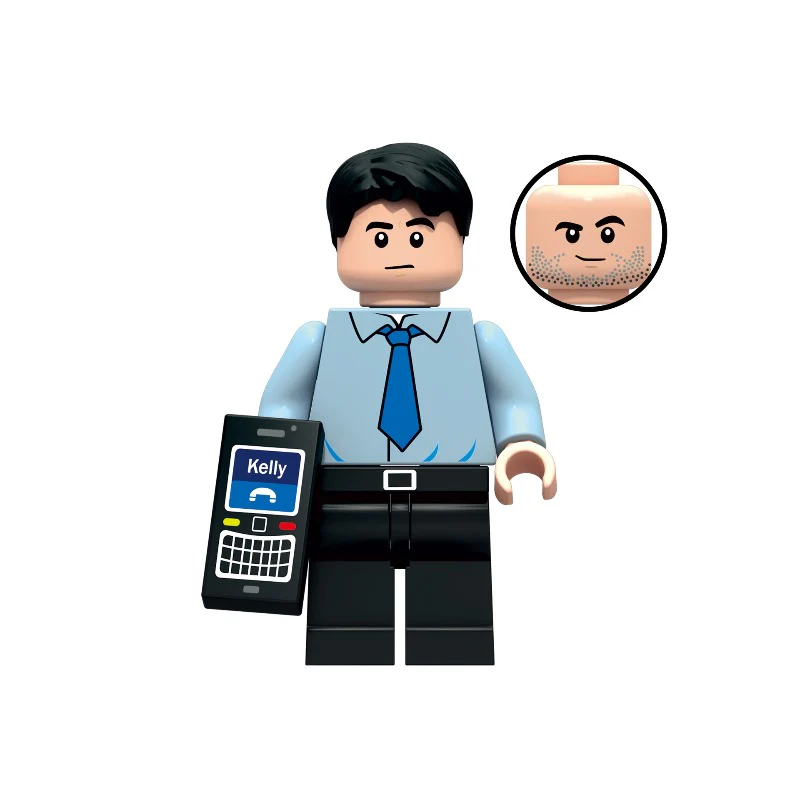 Bargain Brix Workplace Character 2 The Office Figurine Set