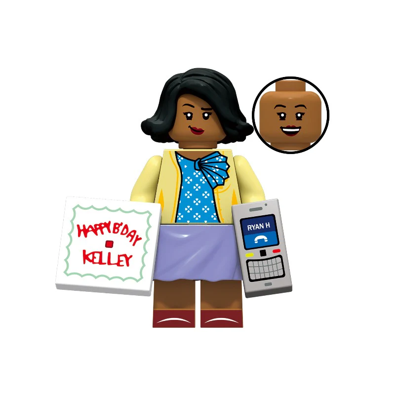 Bargain Brix Workplace Character 3 The Office Figurine Set