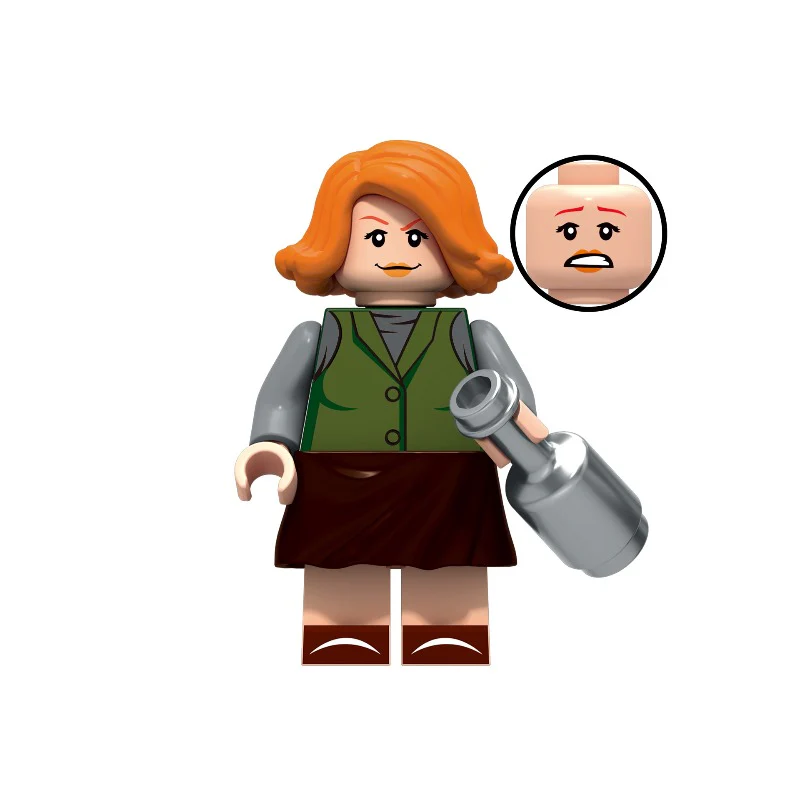 Bargain Brix Workplace Character 4 The Office Figurine Set