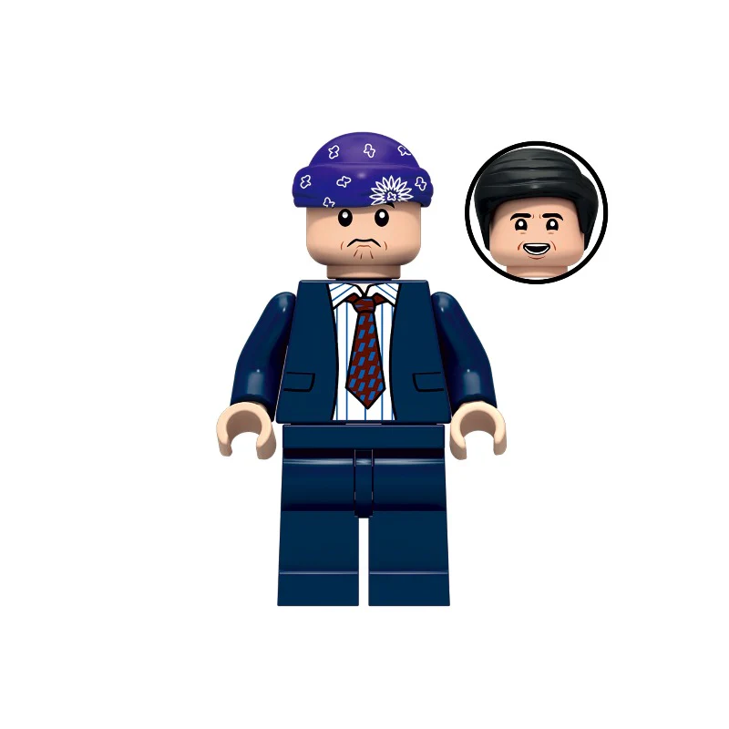 Bargain Brix Workplace Character 5 The Office Figurine Set