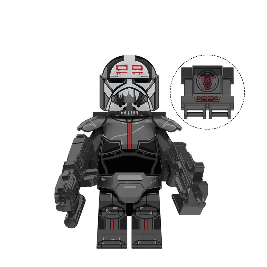 Bargain Brix Wrecker Galactic Saga Elite Space Task Force and Rogue Vanguard Unit Figurine Set