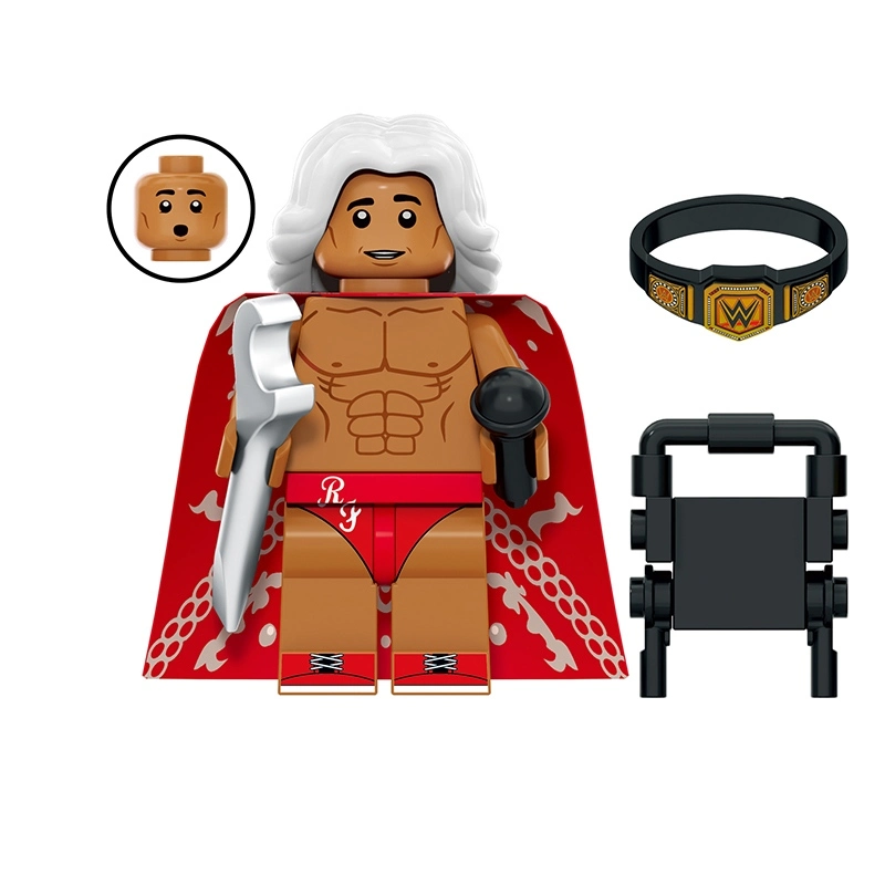 Pro Wrestling Champion Minifigure Set