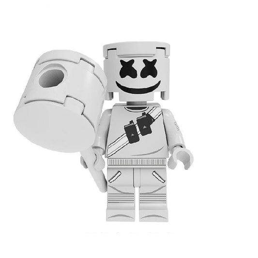 EDM DJ Helmet Performer Figurine