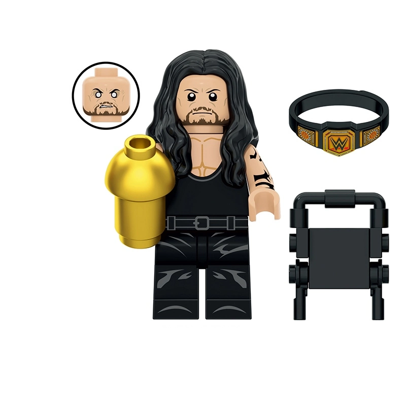 Pro Wrestling Champion Minifigure Set