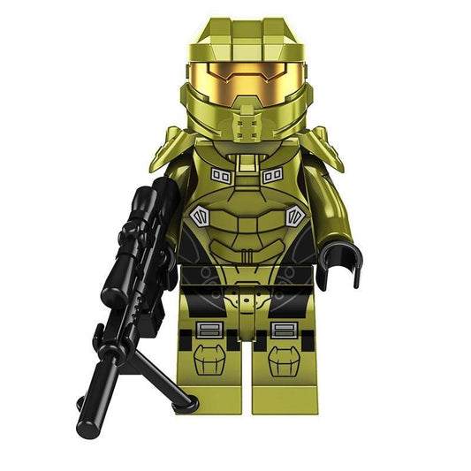 Tactical Olive Armor Space Soldier Figurine